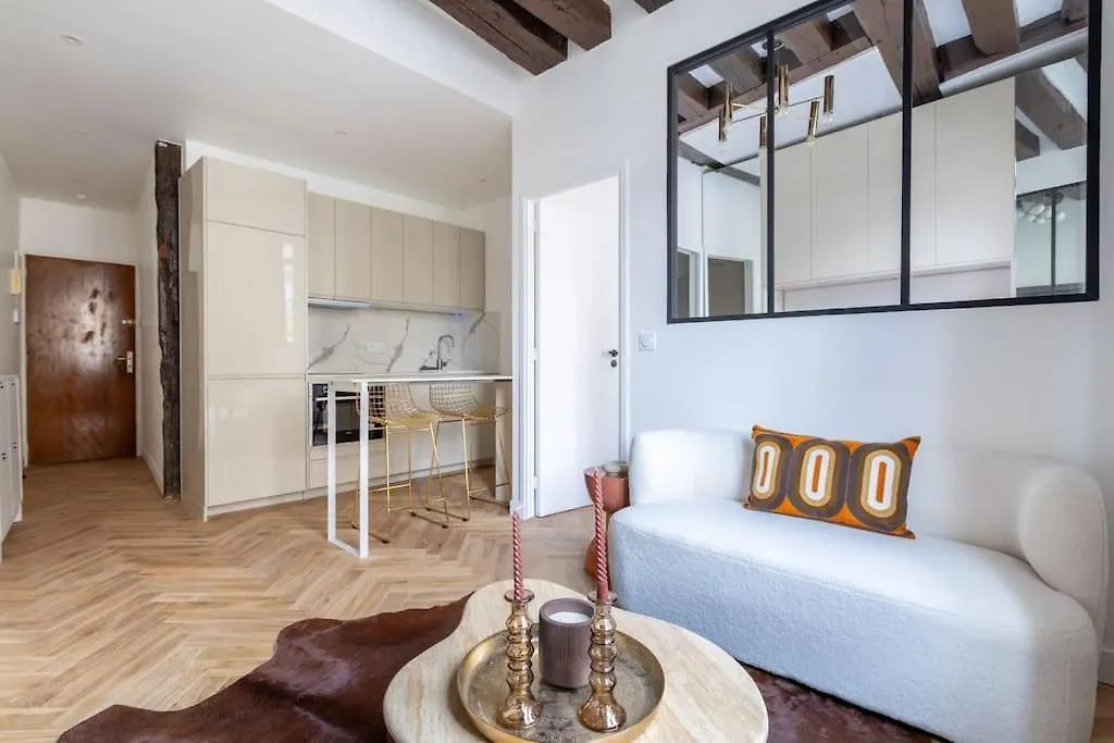 Sublime Appartement Le Marais Paryż Apartament